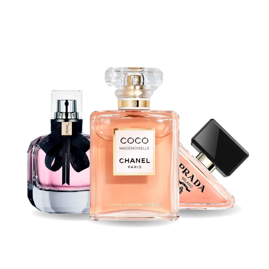 Prada Prada Paradoxe, Coco Mademoiselle, Mon Paris 100ml